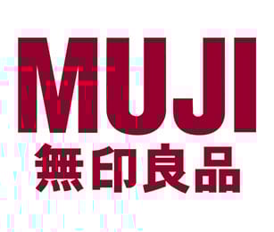 MUJI logo at Jem, Jurong