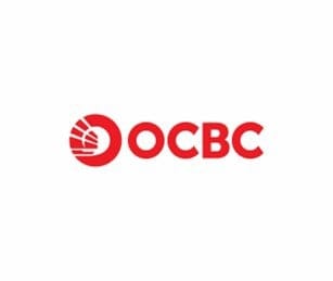 OCBC Bank logo at Jem, Jurong