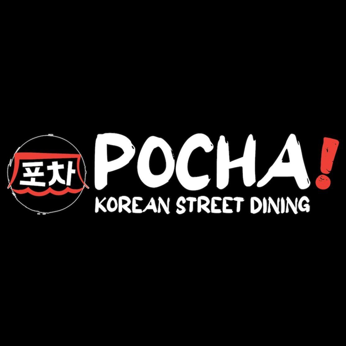 POCHA! Korean Street Dining logo at Jem, Jurong