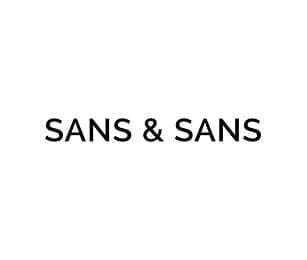 Sans & Sans logo at Jem, Jurong