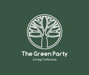 The Green Party logo at Jem, Jurong