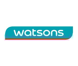 Watsons logo at Jem, Jurong