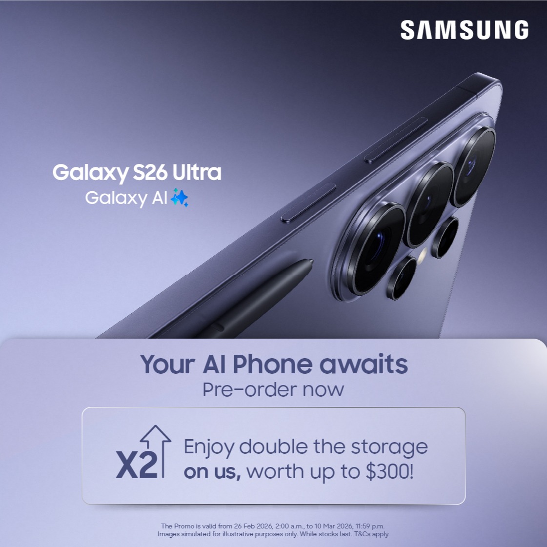 Samsung S26 Pre-Order