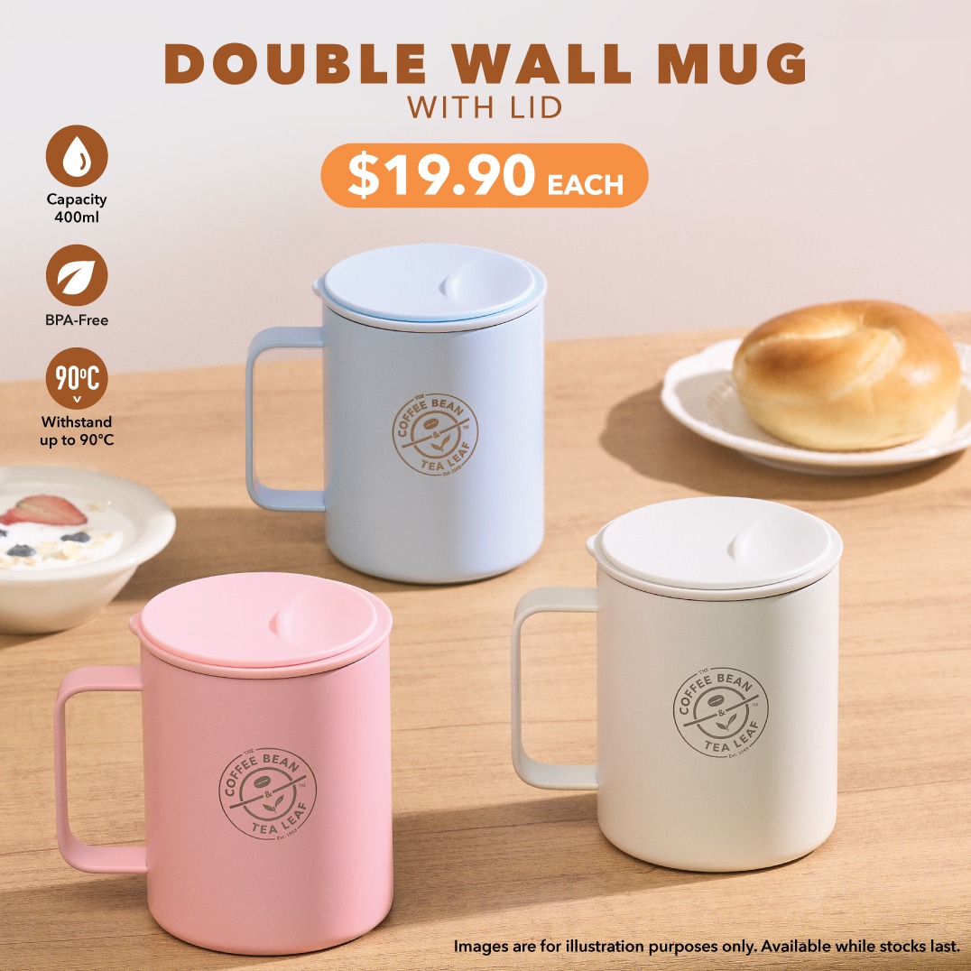 Sip in style with #CoffeeBeanSG’s new merchandise!