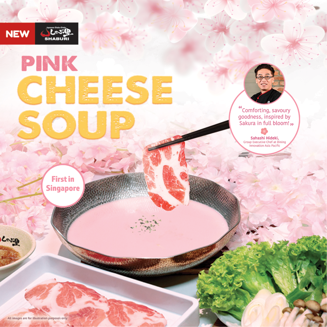 Pink Cheese Soup