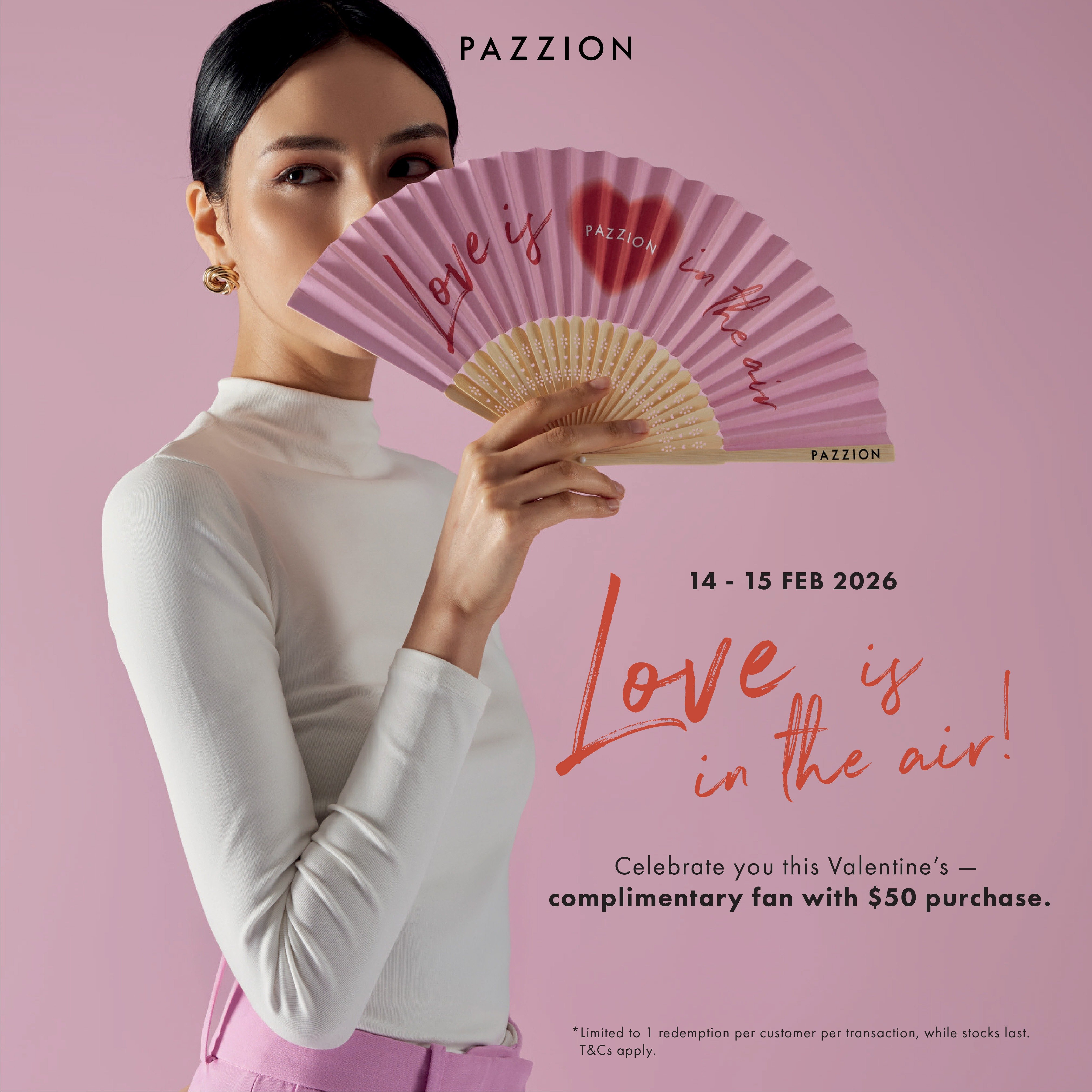 PAZZION’s Valentine’s Day – Love Is In the Air!