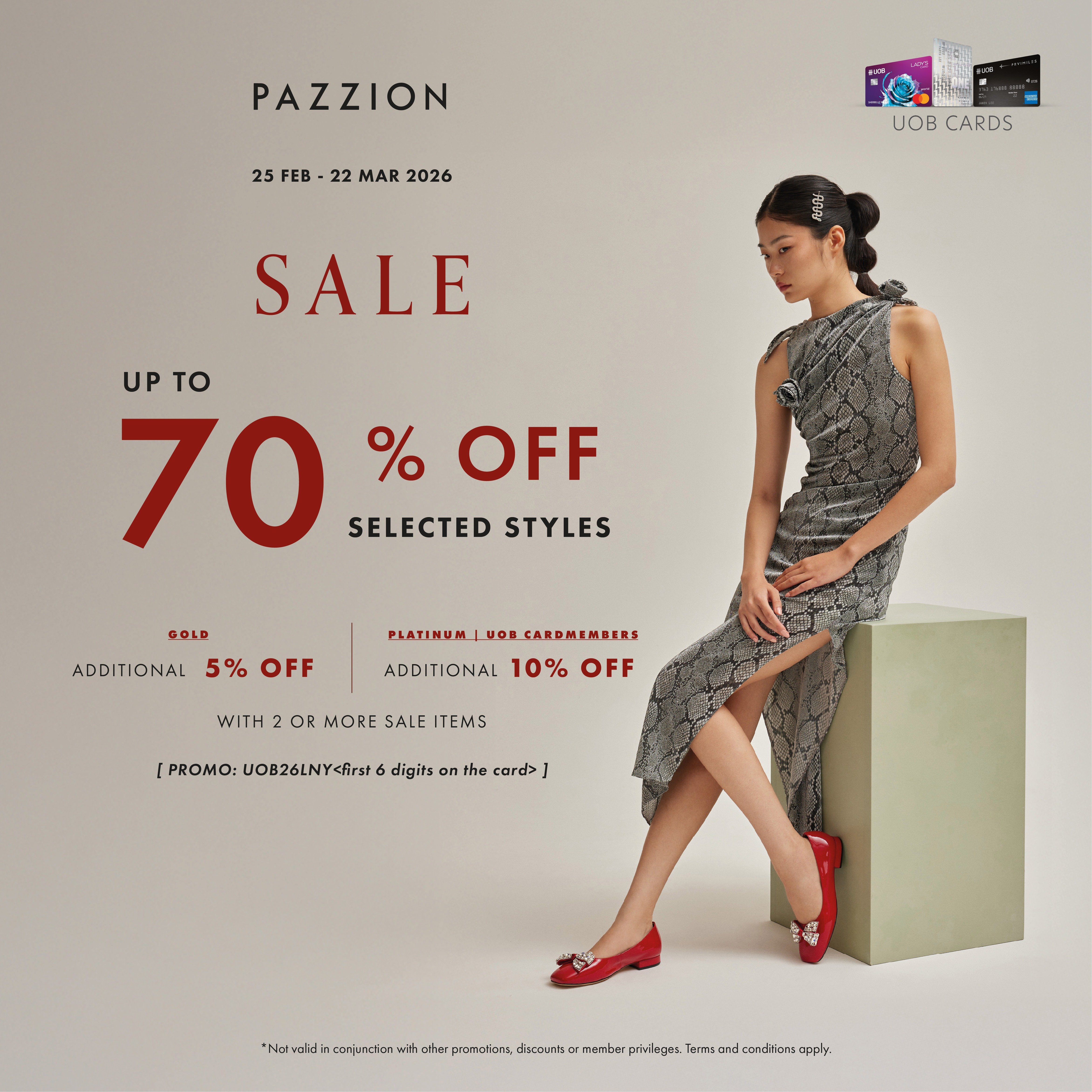 PAZZION’s Post-LNY SALE! 