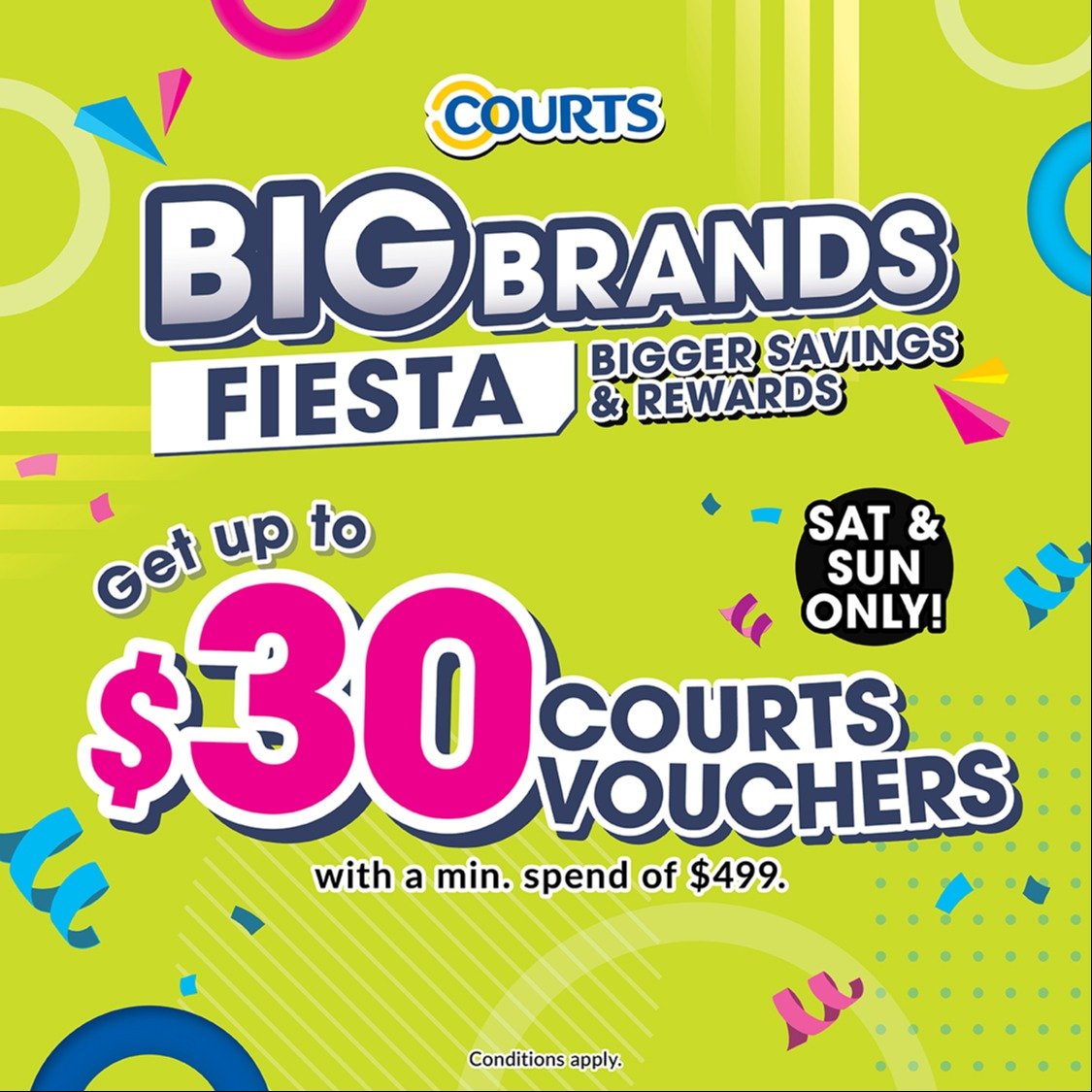 COURTS – Big Brands Fiesta