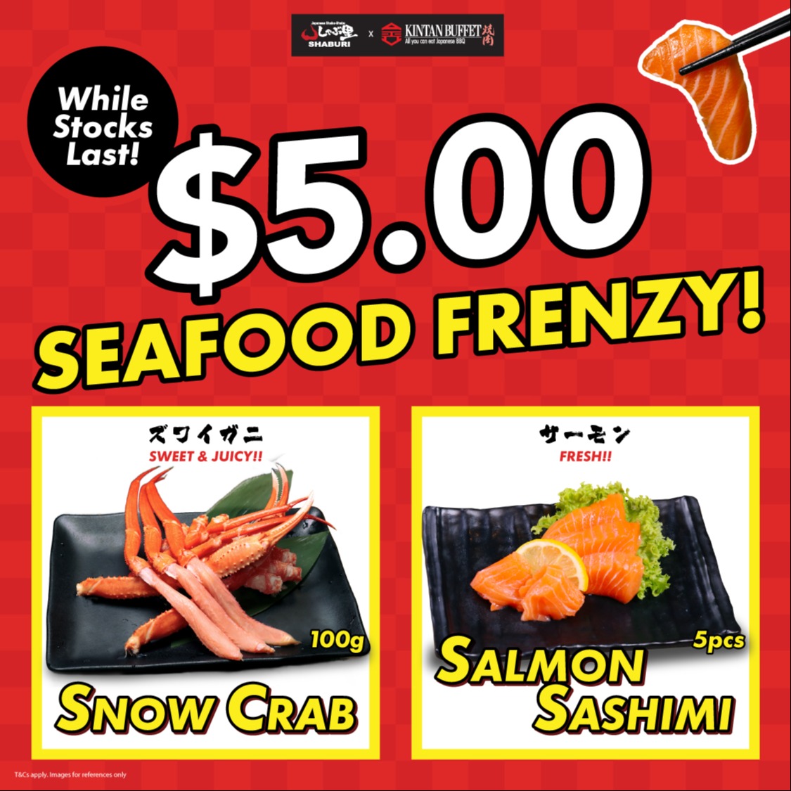 $5 SEAFOOD FRENZY