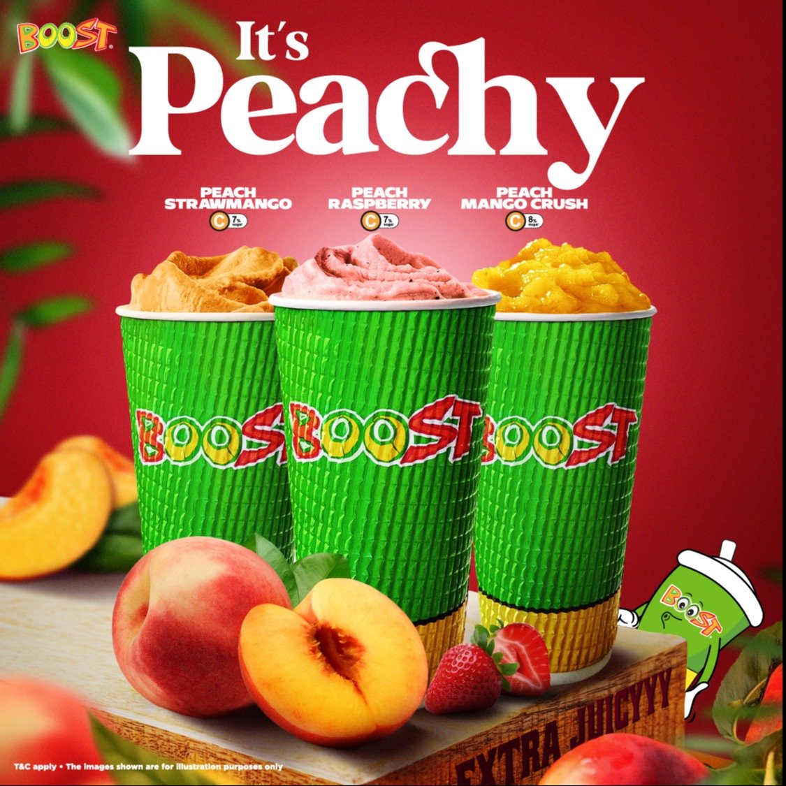 Boost Juice: It's Peachy