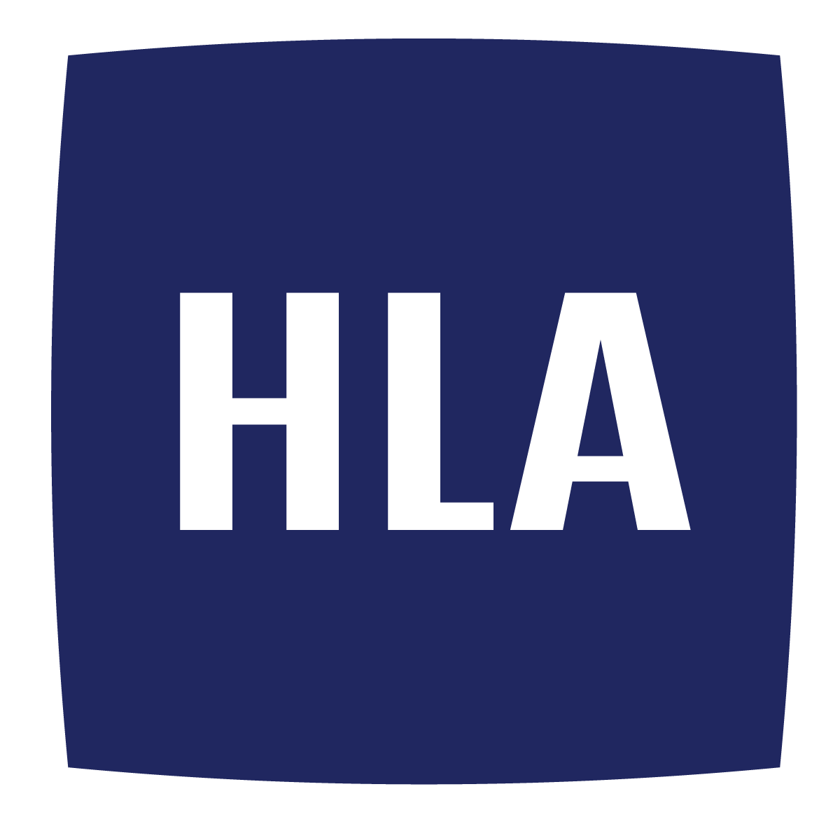 NEW HLA logo Blue background white font with frame (use this one).png