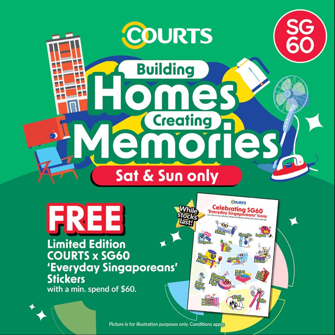 COURTS SG60 – Building Homes, Creating Memories