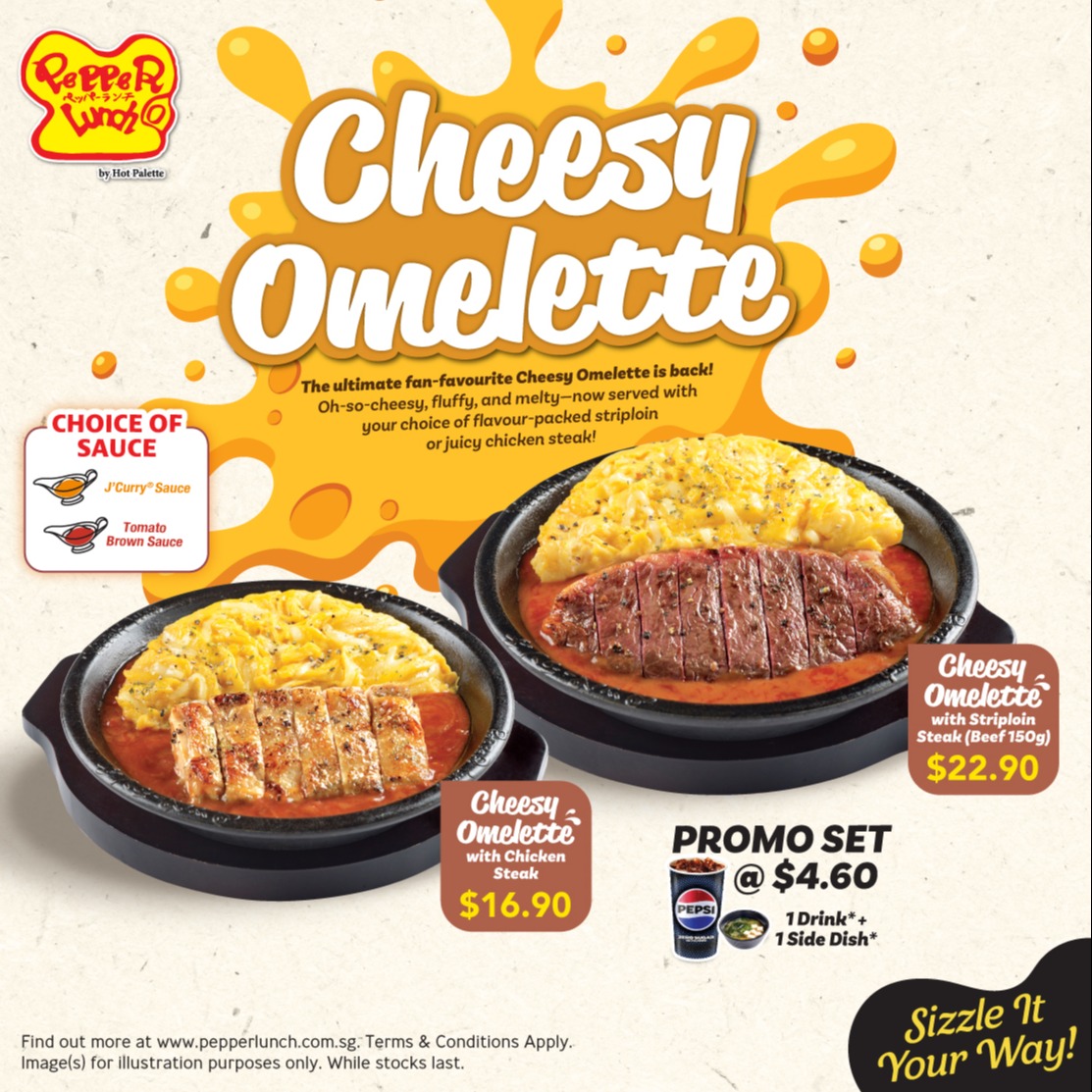 Cheesy Omelette