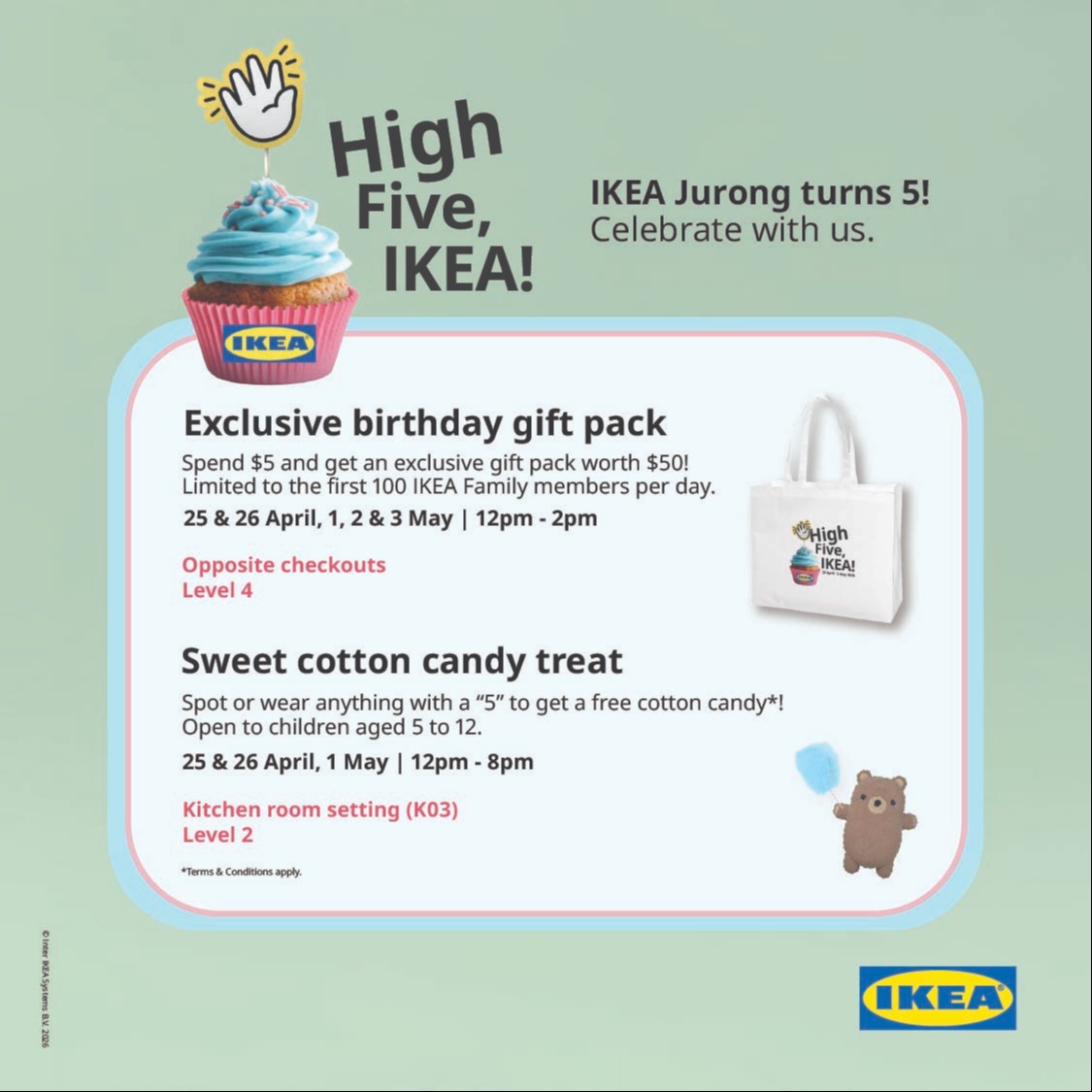 IKEA Jurong turns 5! 
