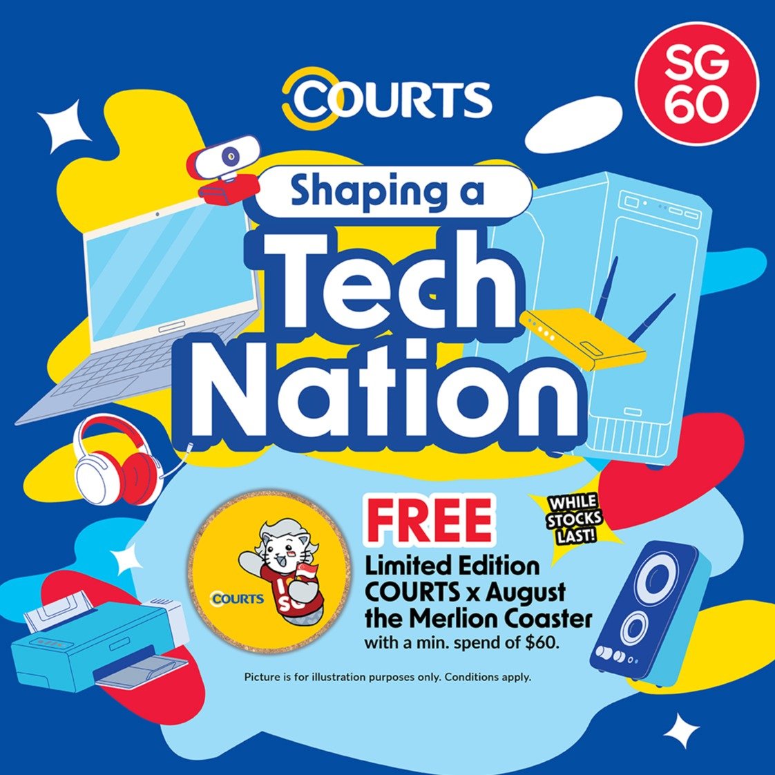 COURTS SG60 – Shaping a Tech Nation