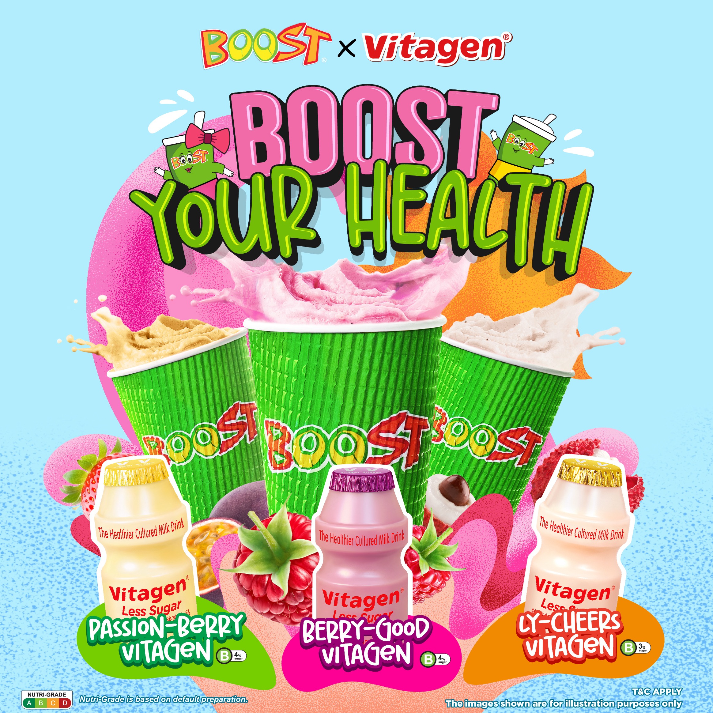 Boost x Vitagen: Boost Your Health