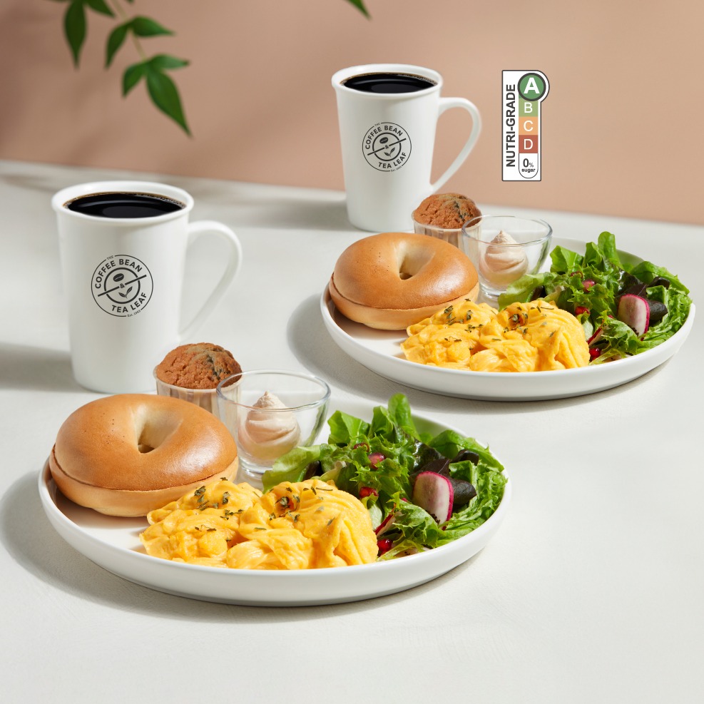 Fuel up your mornings with The Coffee Bean & Tea Leaf’s new Bagel & Scrambled Eggs Breakfast Set!