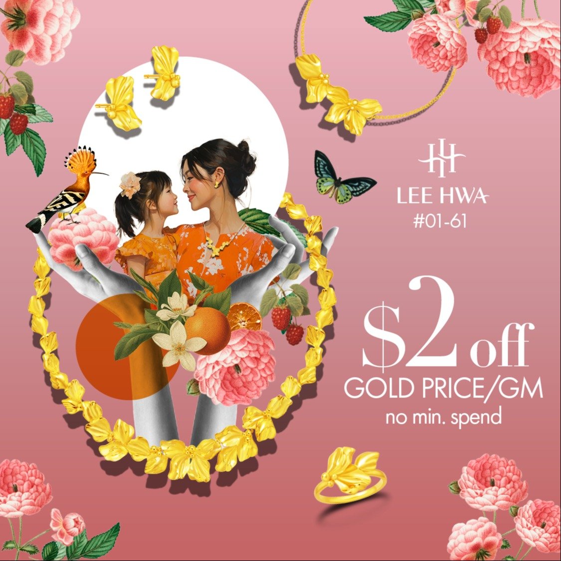 Celebrate the Heart of the Family with Gold from LEE HWA