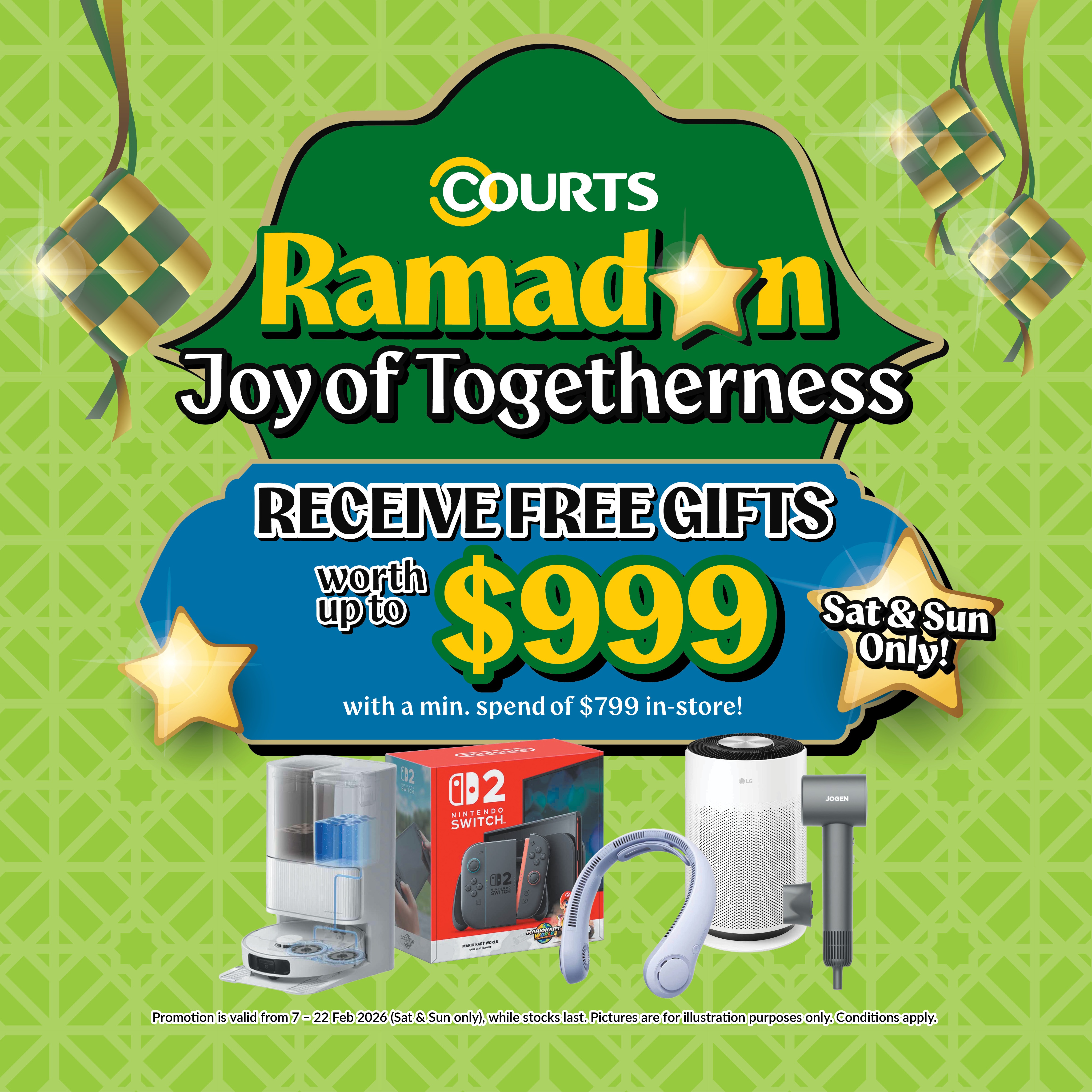 COURTS Ramadan: Joy of Togetherness Sale