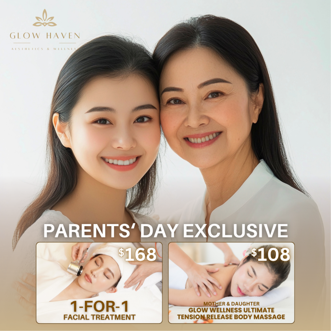 Glow Haven 2026 Parents' Day Promotion
