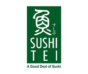 Sushi Tei logo at Jem, Jurong