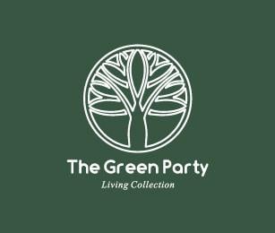 The Green Party logo at Jem, Jurong