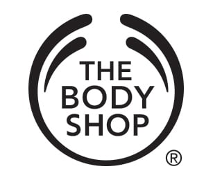 The Body Shop logo at Jem, Jurong