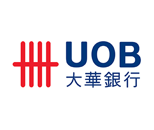 UOB Bank logo at Jem, Jurong